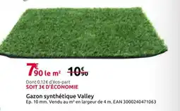 Mr Bricolage Gazon synthétique Valley offre