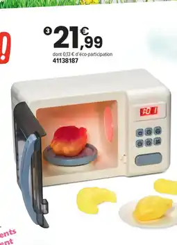 JouéClub Four à micro-ondes offre