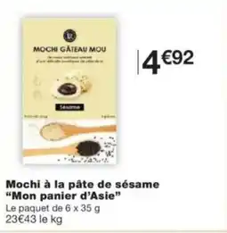 Monop' MON PANIER D'ASIE Mochi à la pâte de sésame offre