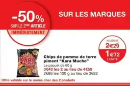 Monop' KARA MUCHO Chips de pomme de terre piment offre
