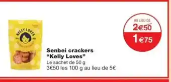 Monop' KELLY LOVES Senbei crackers offre