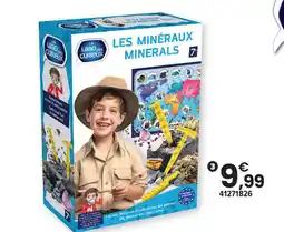 JouéClub Les minéraux offre