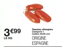 Monop' Tomates allongées offre
