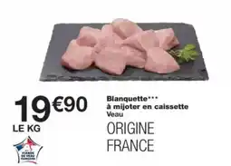 Monop' Blanquette à mijoter en caissette offre