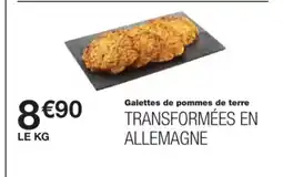 Monop' Galettes de pommes de terre offre