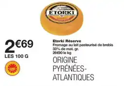 Monop' ETORKI Réserve offre