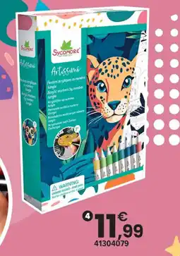 JouéClub Artissimo-s-feutres acryliques au numéro jungle offre