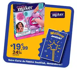 JouéClub Cool maker atelier à bracelets heishi offre