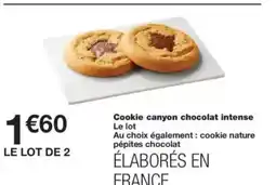 Monop' Cookie canyon chocolat intense offre