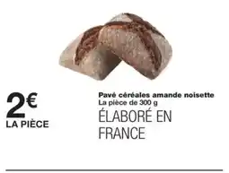 Monop' Pavé céréales amande noisette offre