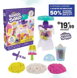 JouéClub Kinetic sand la fabrique à smoothies offre