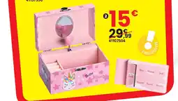 JouéClub Boîte à bijoux musicale licorne offre