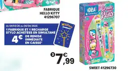 JouéClub Crée tes stylos offre