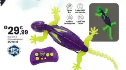 JouéClub Gecko glow in the dark hex bots offre