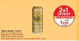 Monop' LEFFE Bière blonde offre