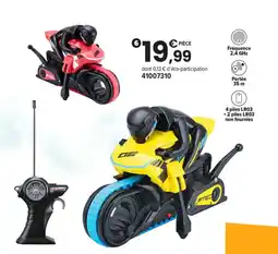 JouéClub Moto cyklone radiocommandée offre