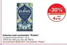 Monop' PUKKA Infusion nuit enchantée offre