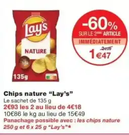 Monop' LAY'S Chips nature offre