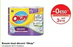 Monop' OKAY Essuie-tout décoré offre