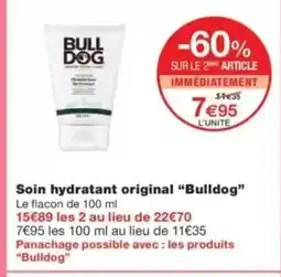 Monop' BULLDOG Soin hydratant original offre