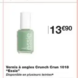 Monop' ESSIE Vernis à ongles Crunch Crun 1018 offre