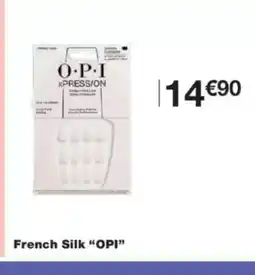 Monop' OPI French Silk offre