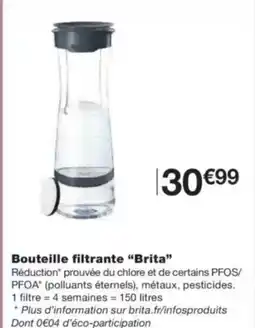 Monop' BRITA Bouteille filtrante offre