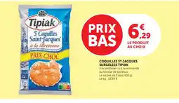 Super U Coquilles st jacques surgelees offre