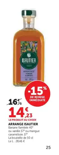 Super U ISAUTIER Arrange offre