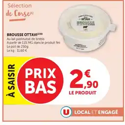 Super U OTTAVI Brousse offre