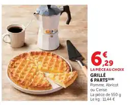 Super U Grillé 6 parts offre