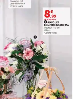 Super U Bouquet compose grand ma offre