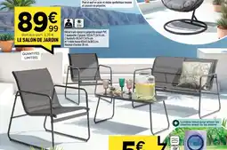 Centrakor Le salon de jardin offre