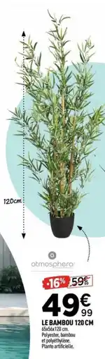 Centrakor ATMOSPHERA Le bambou offre