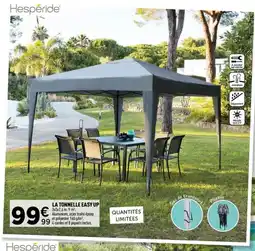 Centrakor La tonnelle easy up offre