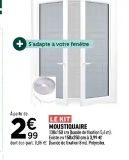 Centrakor Le kit moustiquaire offre