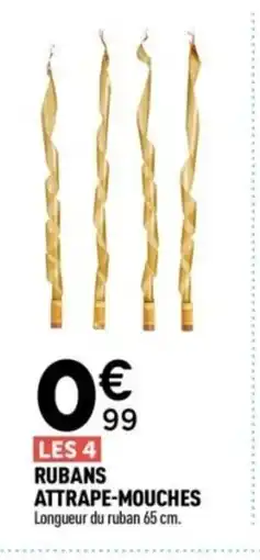 Centrakor Les 4 rubans attrape-mouches offre