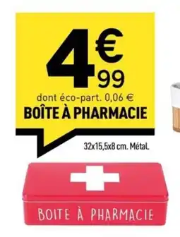 Centrakor Boîte à pharmacie offre