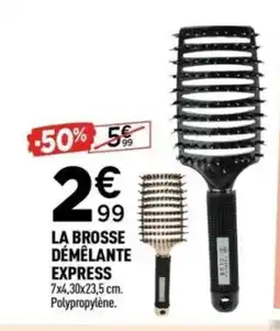 Centrakor La brosse démêlante express offre