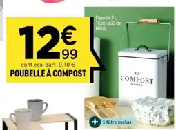 Centrakor Poubelle à compost offre