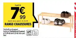 Centrakor Range-chaussures offre