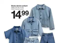 Zeeman Veste denim enfant offre