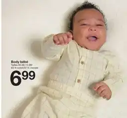 Zeeman Body bébé offre