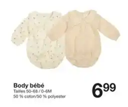 Zeeman Body bébé offre