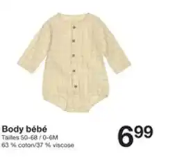 Zeeman Body bébé offre