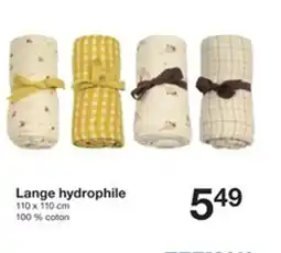 Zeeman Lange hydrophile offre