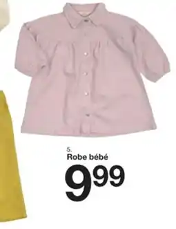 Zeeman Robe bébé offre