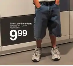 Zeeman Short denim enfant offre