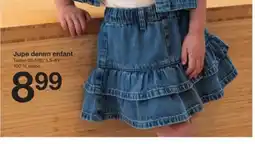 Zeeman Jupe denim enfant offre