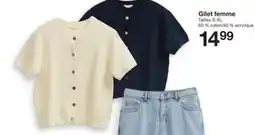 Zeeman Gilet femme offre